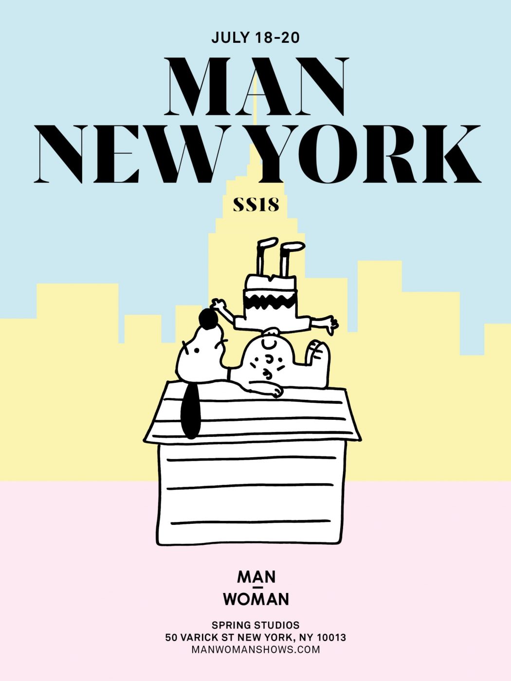 INVITATION NEW YORK MAN SS18 Spring